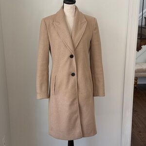 Zara Women's Camel Trench Coat